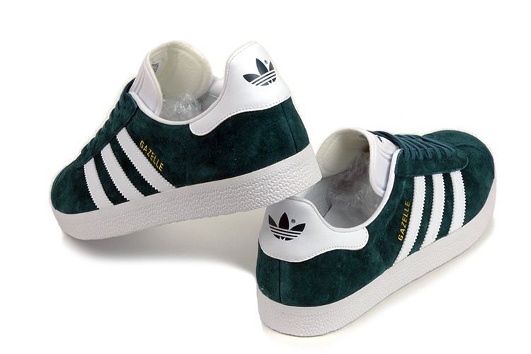 Adidas Gazelle зеленые с белым (35-44)