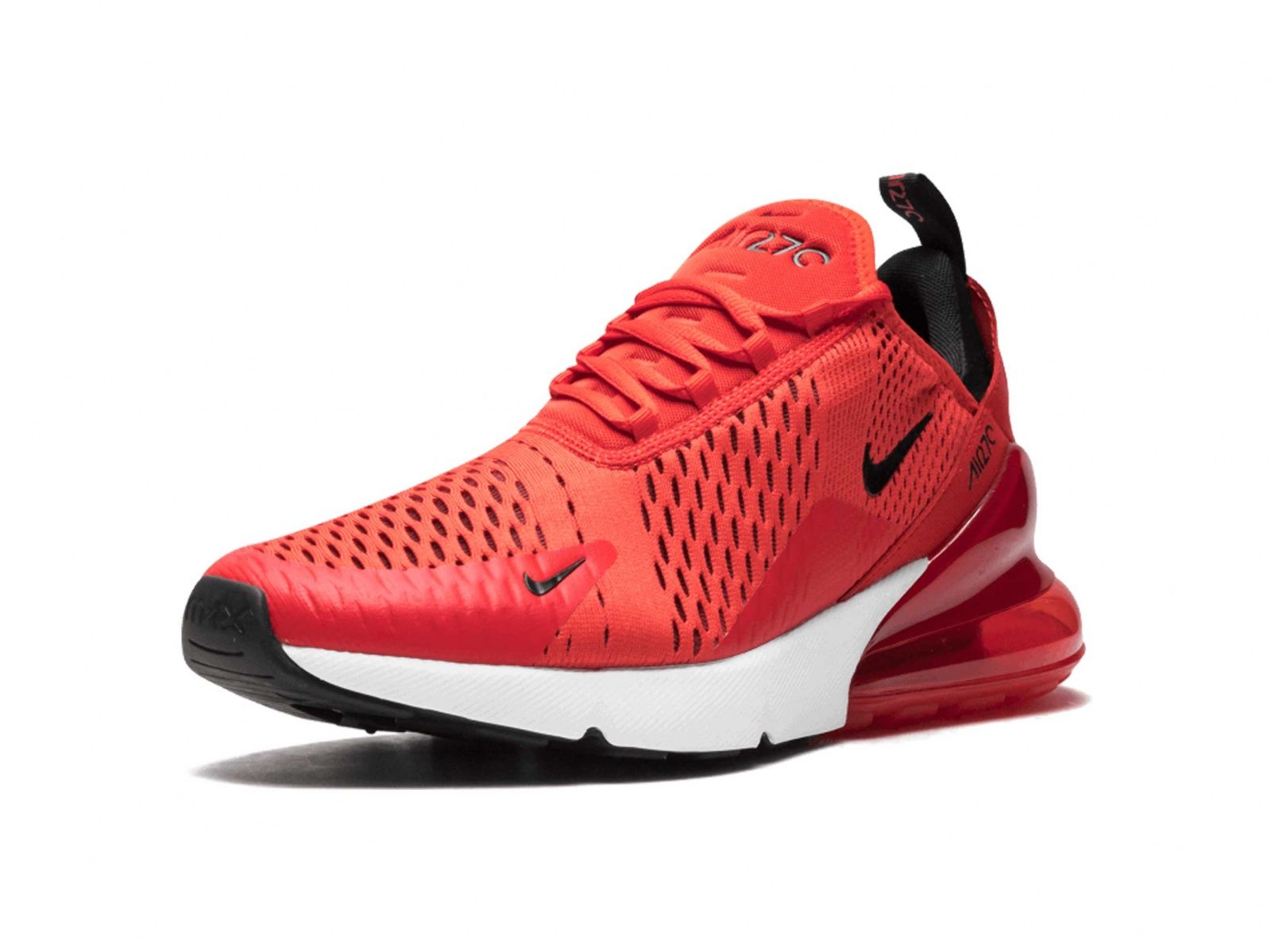 Nike Air Max 270 Red, красные, нейлон, мужские, женские