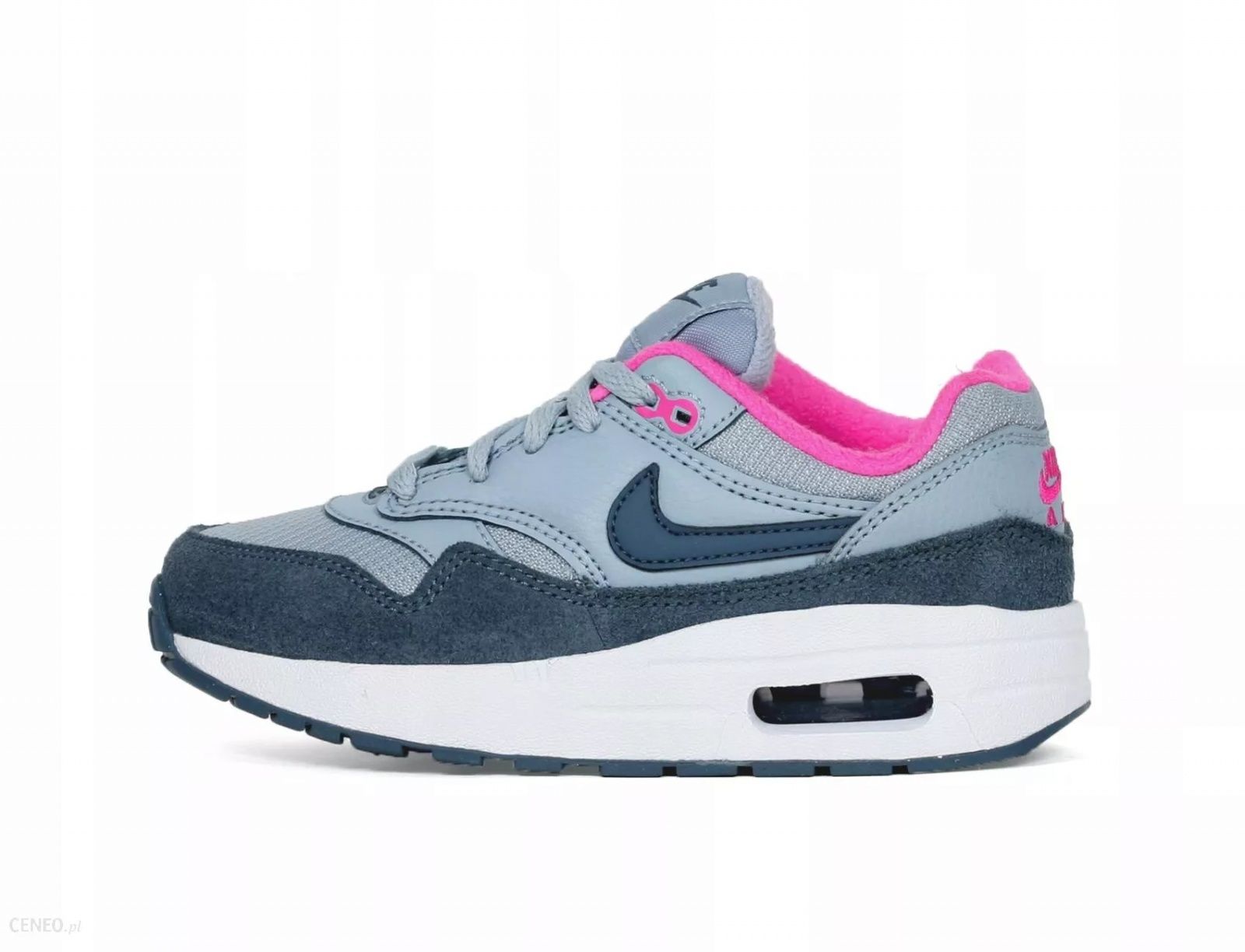 Nike Air Max 87, серый, замша, кожа, женские