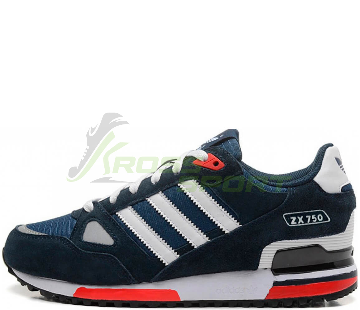  Adidas ZX 750 Men Dark blue/White