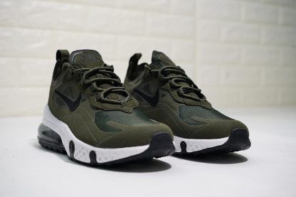 Nike Air Max 270, зеленые, нейлон, мужские