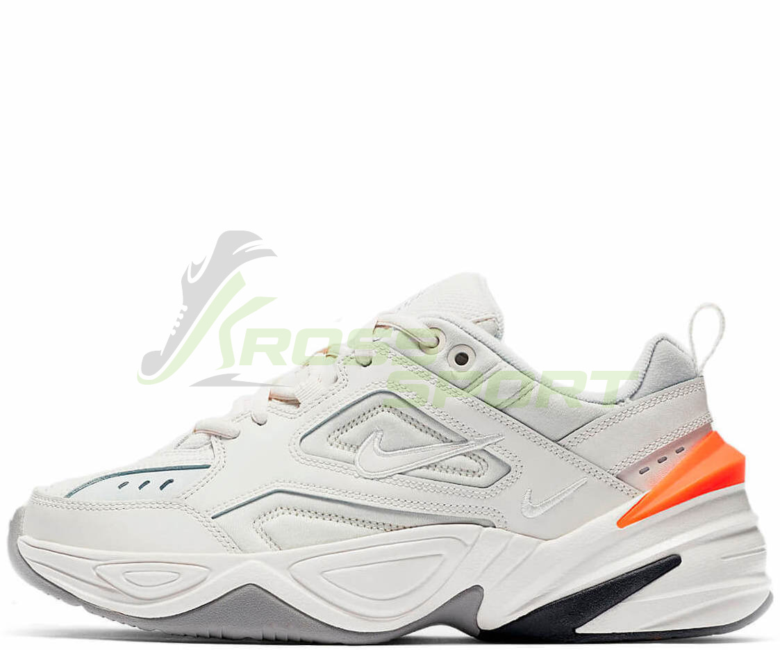  Nike M2k Tekno 'Phantom' White/Orange/Grey