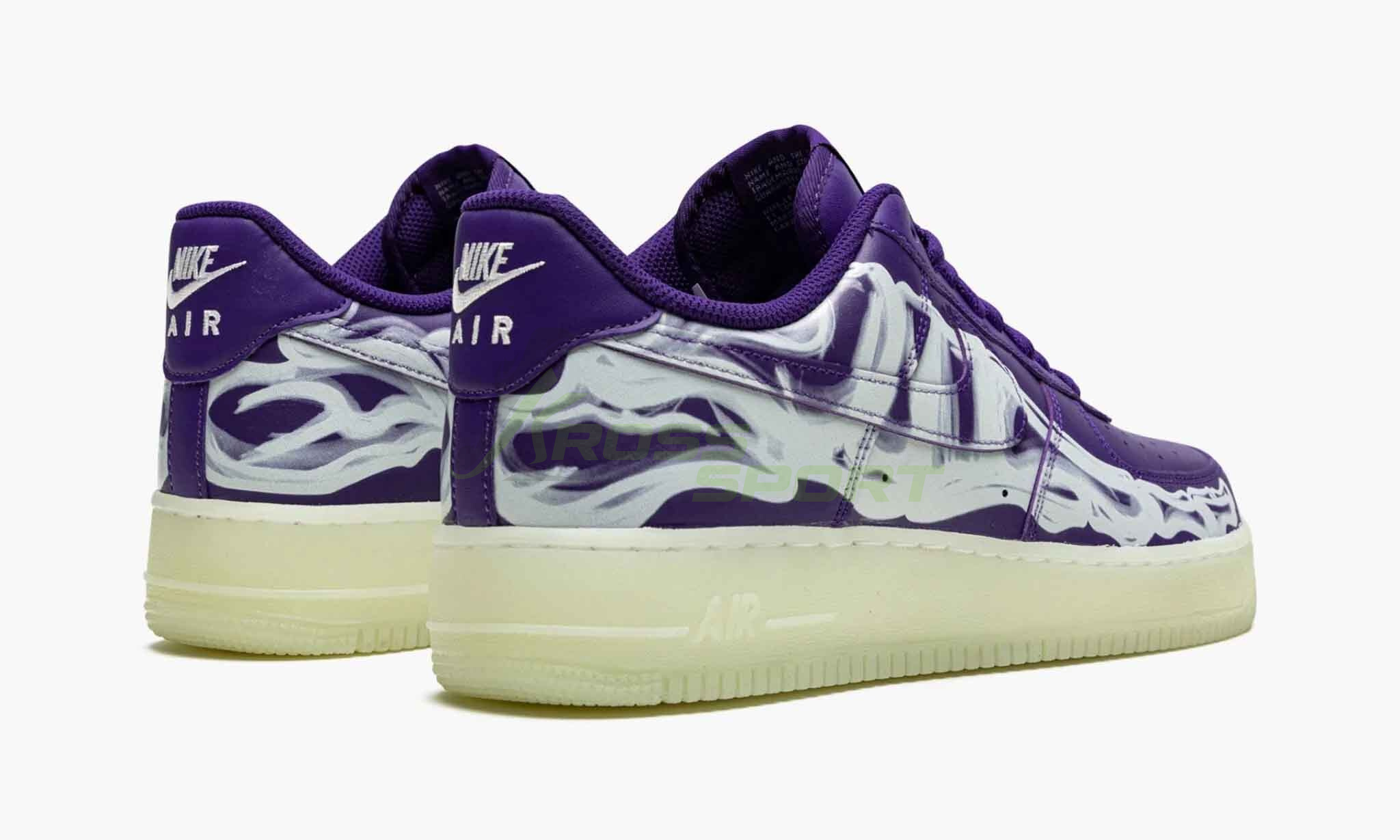 Nike Air Force 1 Low Skeleton Purple