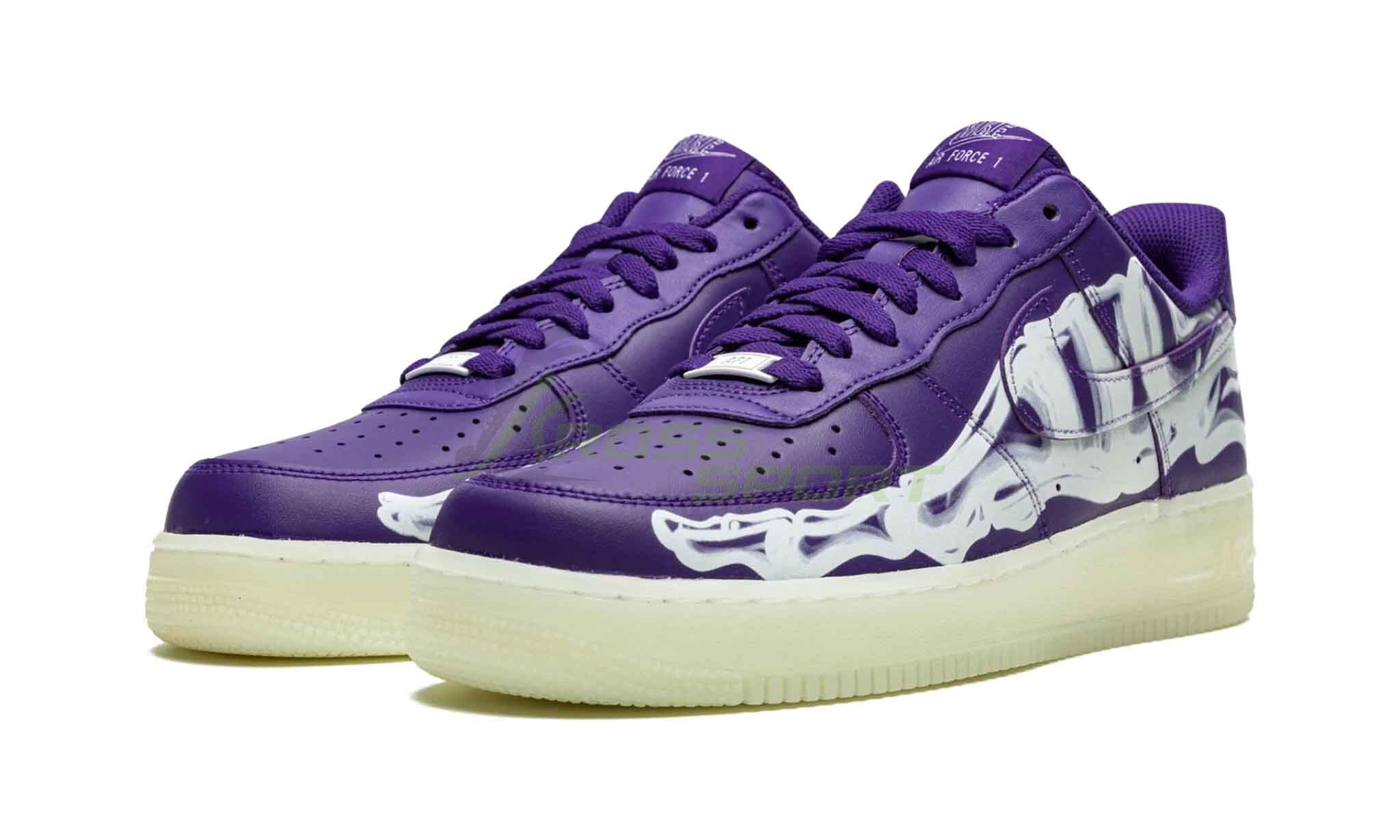 Nike Air Force 1 Low Skeleton Purple