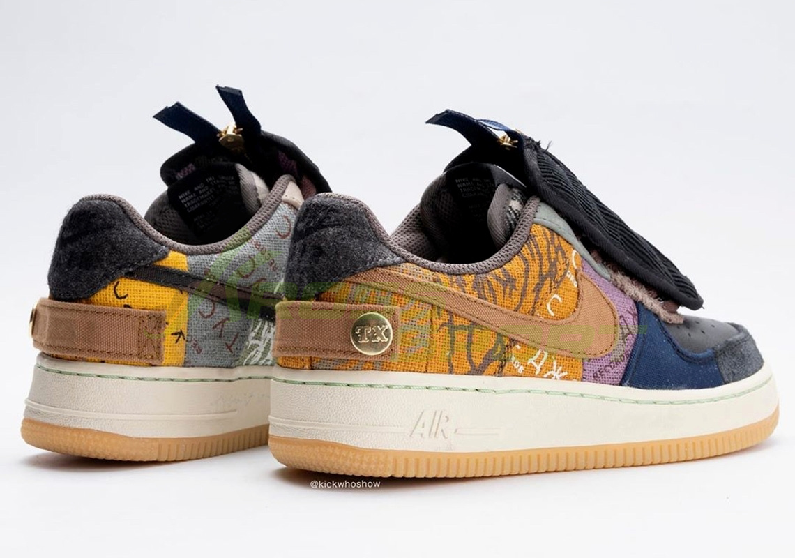  Nike Air Force 1 X Travis Scott Cactus Jack