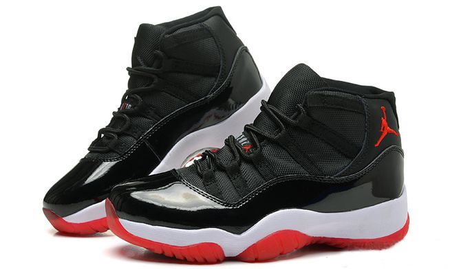  Nike Air Jordan 11 Retro Black/White/Red