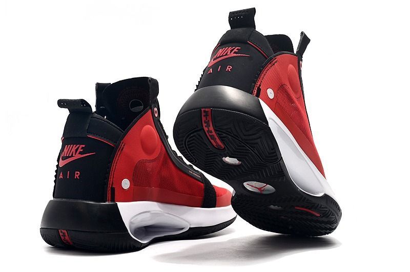 Nike Air Jordan 34, красный, нейлон, мужские